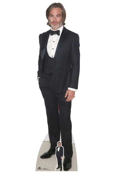 Chris Pine Actor Lifesize Cardboard Cutout / Standup / Standee