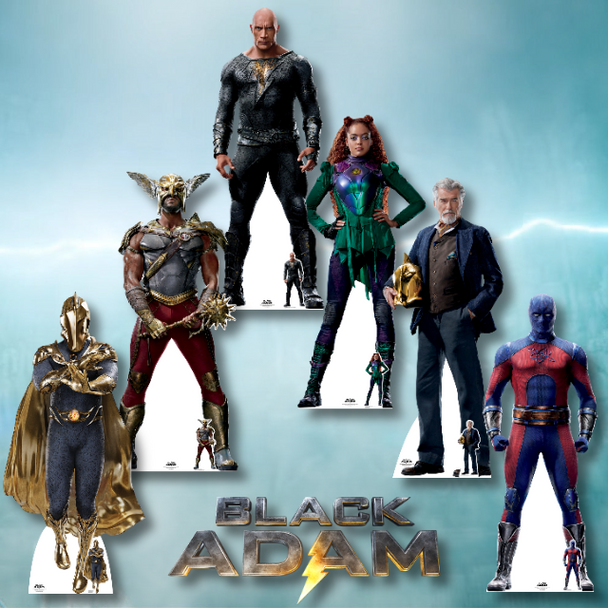 Black Adam Official Lifesize Cardboard Cutouts