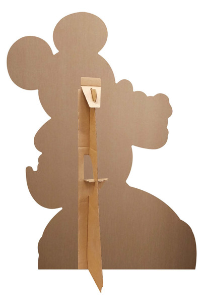 Rear of Mickey Mouse Big Smile Cardboard Cutout Official Disney Standup