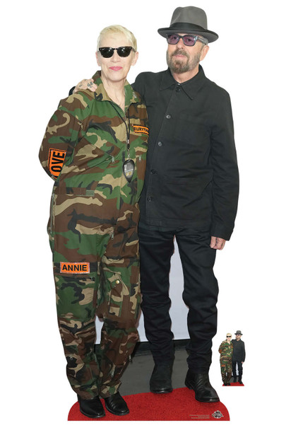 Annie Lennox und Dave Stewart Pappausschnitt / Stand Up / Standee