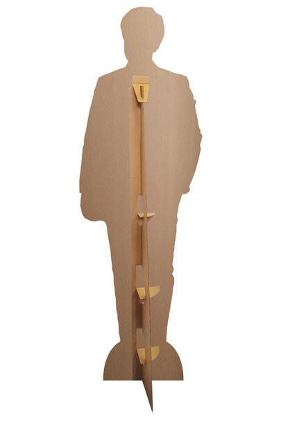 Rear of Joe Keery Grey Suit Lifesize Cardboard Cutout / Standup / Standee