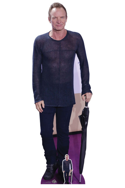 Sting Musician Lifesize Cardboard Cutout / Stand Up/ Standee