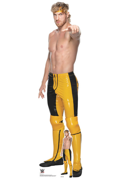 Logan Paul Celebrity Lifesize Cardboard Cutout Official WWE Standee