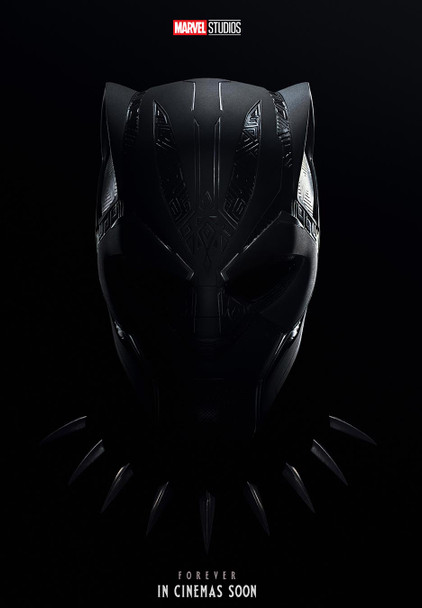 Affiche originale du film Black Panther Wakanda Forever - style avancé