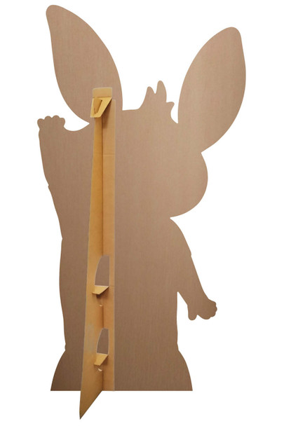 Bagsiden af ​​Bing Bunny Waving Officiel papudskæring / Standee / Standup