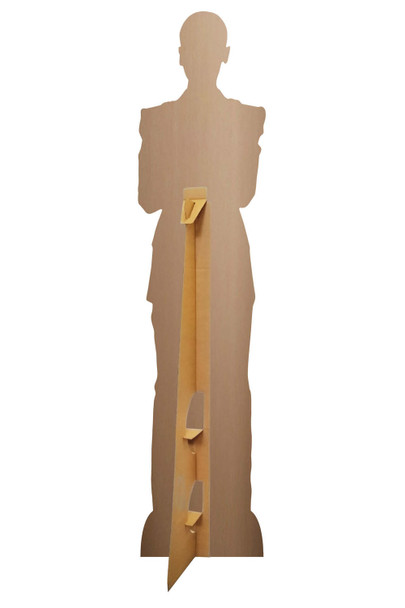 Rear of Letitia Wright Actor Lifesize Cardboard Cutout / Standee