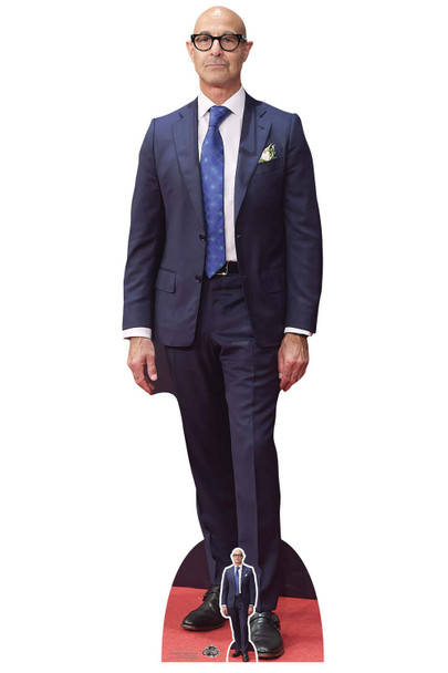 Stanley Tucci Blue Suit Lifesize Cardboard Cutout / Standee