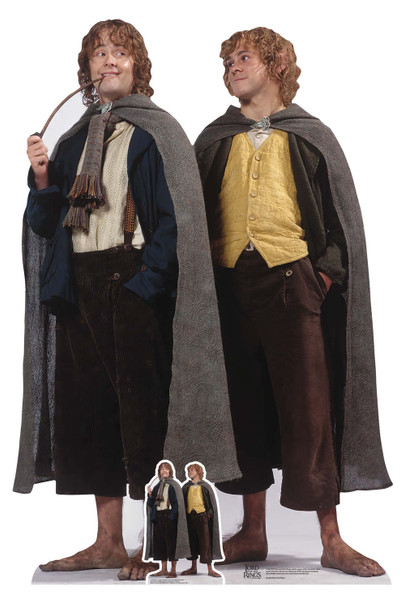 Merry and Pippin from The Lord of the Rings Lifesize Cardboard Cutout / Standee