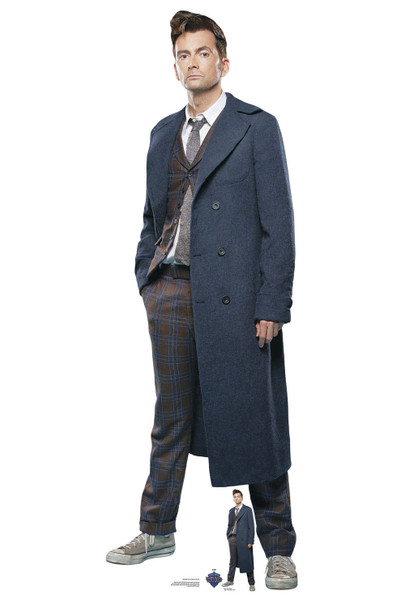 Fourteenth Doctor Who David Tennant Lifesize Cardboard Cutout / Standee