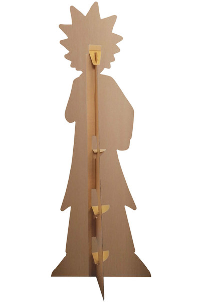 Rear of Rick Sanchez From Rick And Morty Official Cardboard Cutout