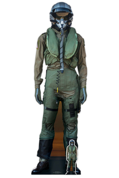 Fighter Pilot Lifesize Cardboard Cutout / Standee / Standup