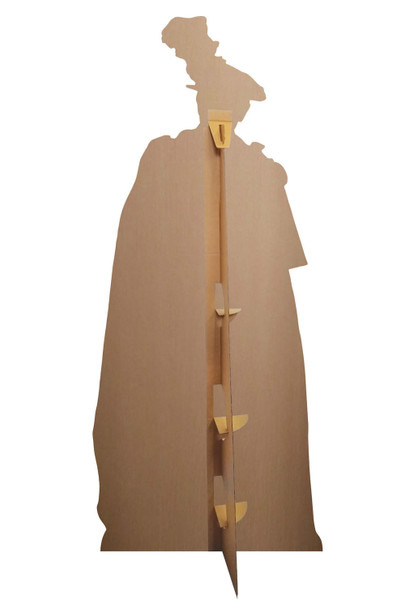 Rear of King Charles III Royal Family Garter Lifesize Cardboard Cutout Coronation Standee