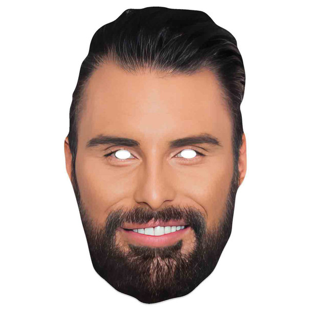 Rylan clark celebrity 2d-kort festmaske