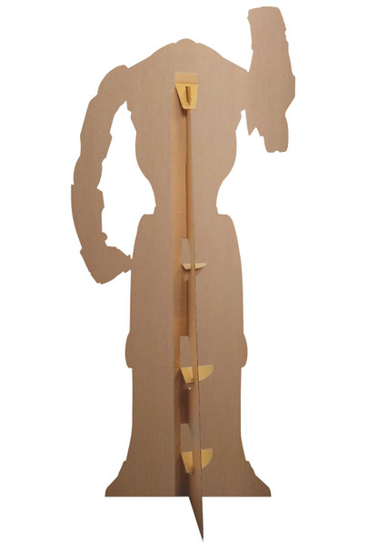 Rear of Super Battle Droid from Star Wars Cardboard Cutout Official Standee