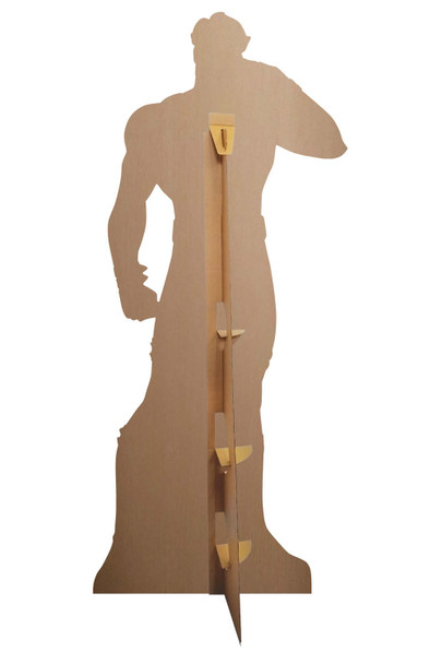 Rear of Cyclops from X-Men Cardboard Cutout Official Marvel Lifesize Standee