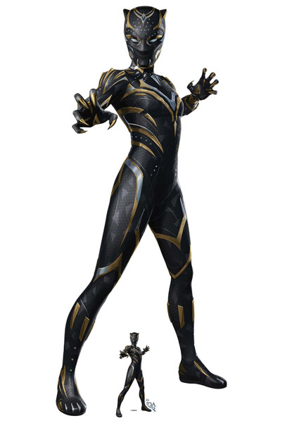 Shuri van Black Panther officiële Marvel kartonnen uitsnede/standee 