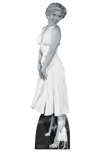 Marilyn Monroe Cocktail Dress Lifesize Cardboard Cutout Standee 