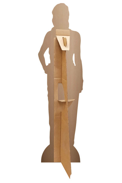 Rear of Taylor Swift Black Dress Mini Cardboard Cutout / Standee