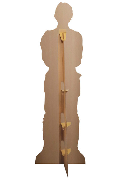 Rear of Luke Skywalker White Robe from Star Wars Cardboard Cutout Official Standee 