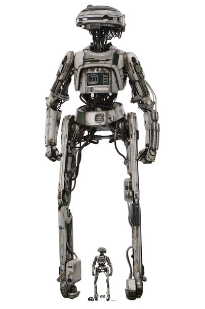 L3-37 Droid from Star Wars Cardboard Cutout Official Standee
