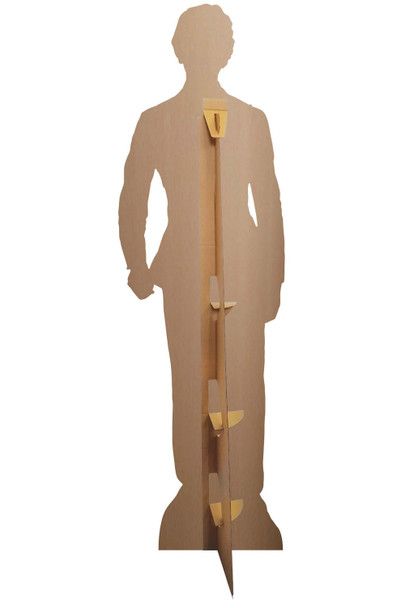 Rear of Bobby Brazier Mini Celebrity Cardboard Cutout / Standee
