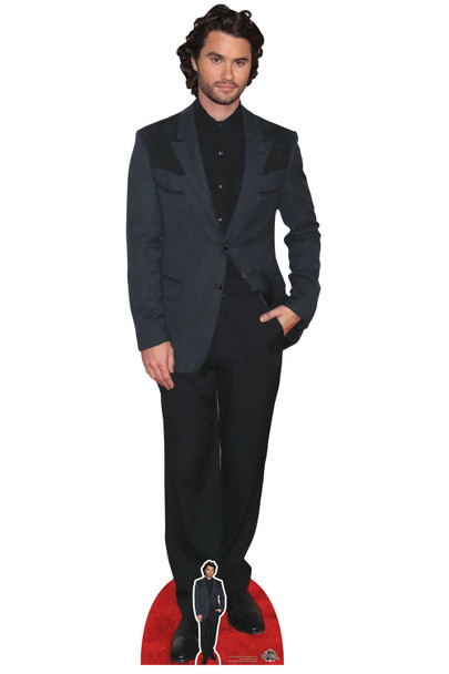 Chase Stokes Black Shirt Cardboard Cutout / Standee / Standup