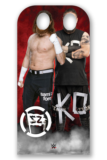 Owens and Zayn WWE Stand-in Lifesize Cardboard Cutout / Standee