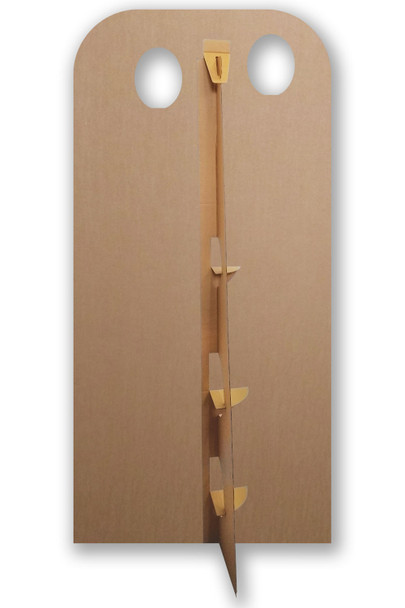 Rear of  Reigns and Sikoa WWE Stand-in Lifesize Cardboard Cutout / Standee