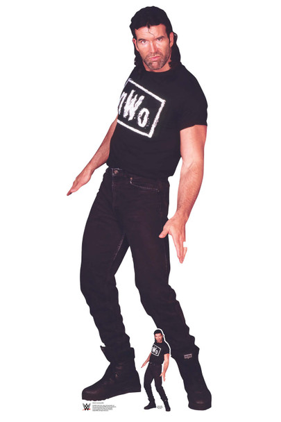 Scott Hall WWE officiële levensgrote kartonnen uitsnede/standup/standee