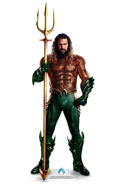 Aquaman Official DC Comics Mini Cardboard Cutout / Standee