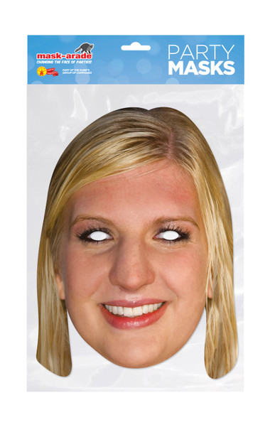 Rebecca Adlington Sports Celebrity Card Party Face Mask