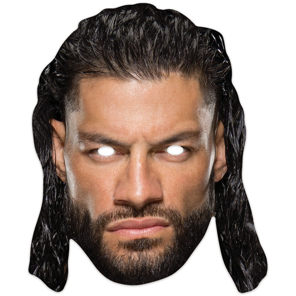 Roman Reigns WWE Wrestler offizielle Single-2D-Karten-Party-Gesichtsmaske