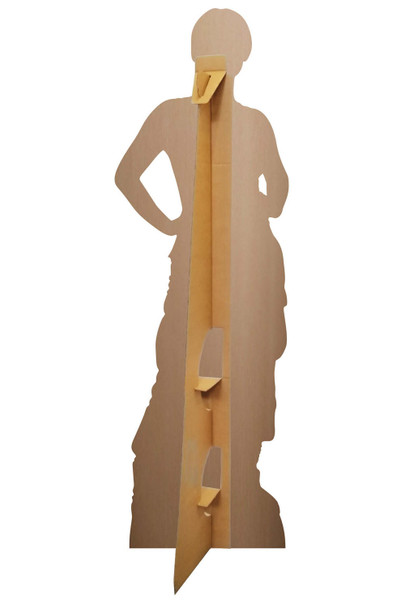 Rear of Ruby Sunday Combat Style Lifesize Cardboard Cutout from Doctor Who
