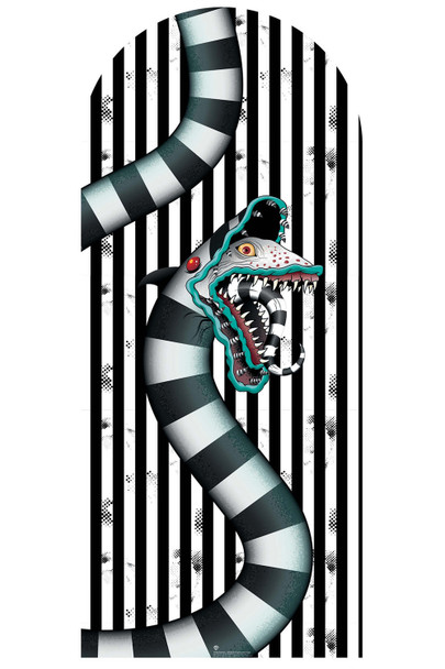 Beetlejuice 1988 Sandworm Cardboard Backdrop Official Scene 