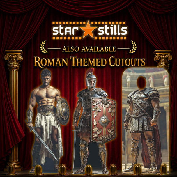 Roman themed cutouts also available