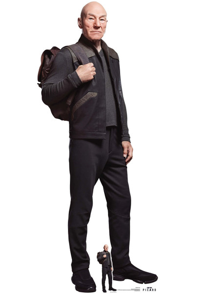 Captain Picard from Star Trek Cardboard Cutout Official Standee / Standup