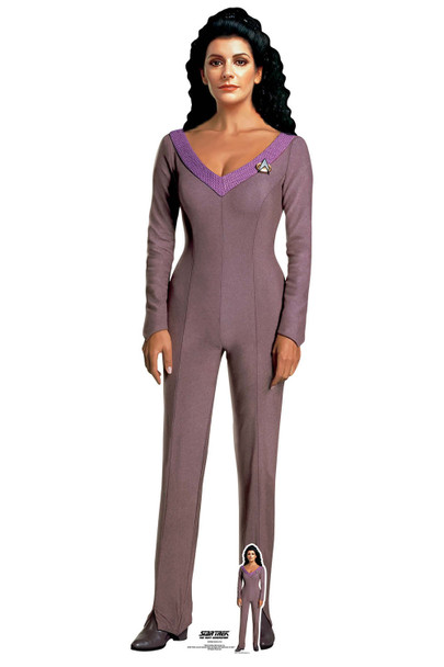 Deanna Troi from Star Trek Cardboard Cutout Official Standee / Standup