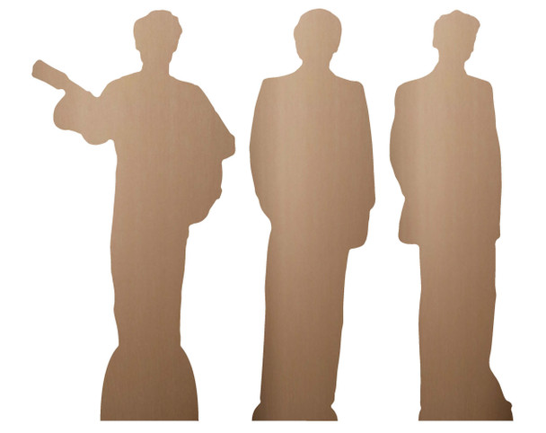 Rear of Harry Styles Table Top Cardboard Cutouts Pack of 3 Mini Standees