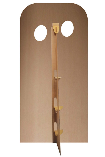 Rear of Switzerland Song Contest Party Lifesize Cardboard Stand In  / Standee