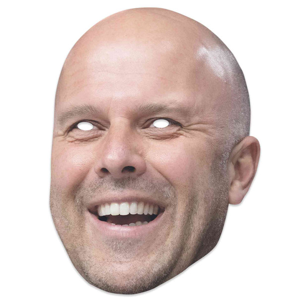 Arne Slot Football Manager 2D Single Card Party Face Mask