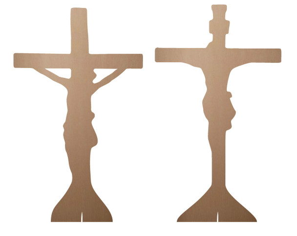 Rear of Jesus Christ Table Top Cardboard Cutouts Pack of 2 Mini Standees