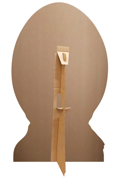 Rear of Cute Chick with Easter Egg Cardboard Cutout 