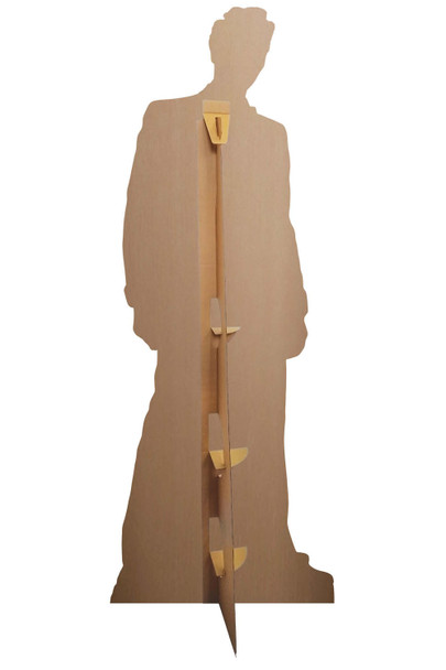 Rear of Elvis Gold Lamé Suit Remastered Lifesize Cardboard Cutout