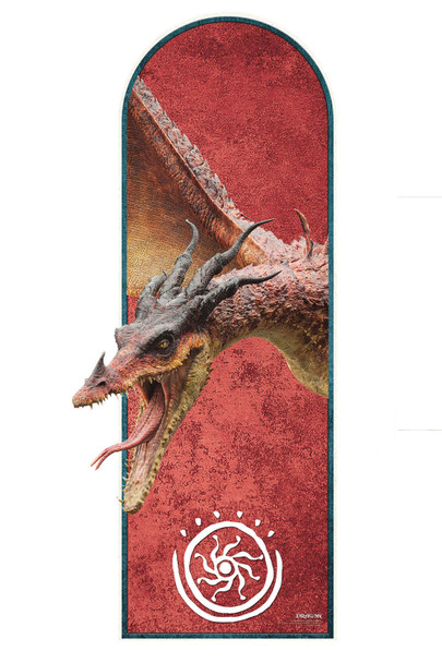 Monstrous Nightmare from How to Train Your Dragon Cardboard Backdrop