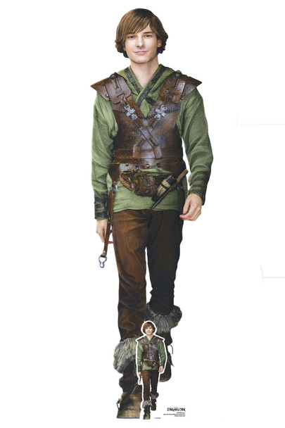 Hiccup from How To Train Your Dragon Cardboard Cutout Live Action Style