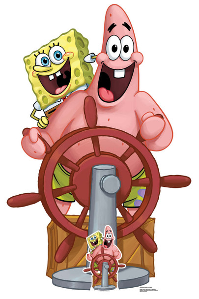 SpongeBob and Patrick SpongeBob SquarePants Cardboard Cutout