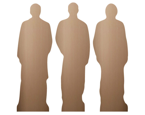 Rear of Supernatural Table Top Cardboard Cutouts Pack of 3 Mini Standees
