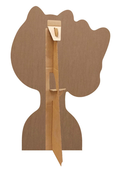 Rear of Gabby and Pandy Paws from Gabby's Dollhouse: The Movie Mini Cardboard Cutout