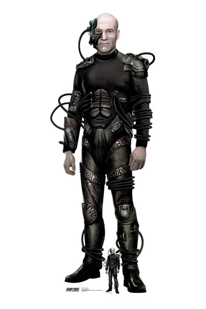 Locutus of Borg from Star Trek Cardboard Cutout Official Standee