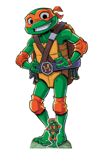 Michelangelo from Tales of the Teenage Mutant Ninja Turtles Cardboard Cutout